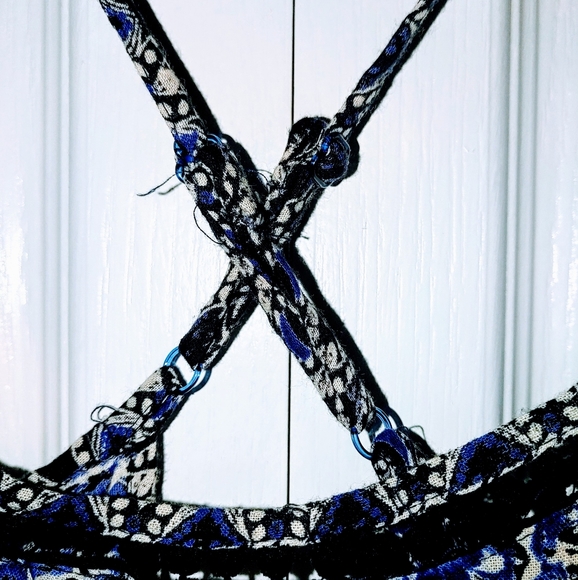 NWT New Bluenotes Bohemian Romper Overalls Shorts - Picture 2 of 4